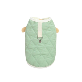 Quilted Sniffany Puff Vest- Dog Coat (size: S)