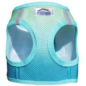 American River Choke Free Dog Harness Ombre Collection - Aruba Blue (Option: XX-Small)