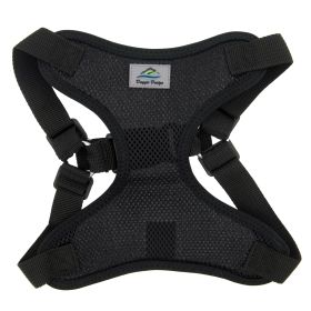 Wrap and Snap Choke Free Dog Harness - Black (Option: X-Small)