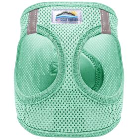 American River Solid Ultra Choke Free Dog Harness - Teal (Option: XXS)