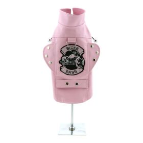 Biker Dawg -Pink (Option: X-Small)