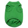 100% Cotton Dog Tanks - Emerald Green