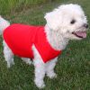 100% Cotton Dog Tanks - Flame Scarlet Red
