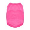 100% Cotton Dog Tanks - Rasberry Sorbet