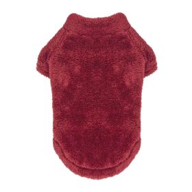 Soft Plush Pullover Burgundy (Option: X-Small)