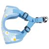 Wrap and Snap Choke Free Dog Harness by Doggie Design - Blue Daisy