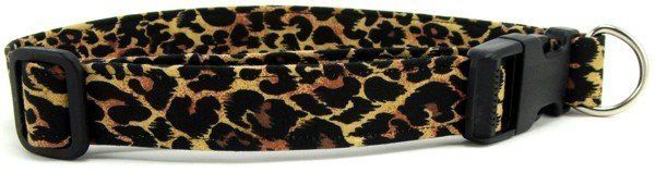 Leopard Spots Dog Collar (size: XS)