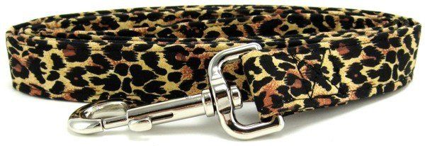Leopard Spots Dog Leash (size: XS)