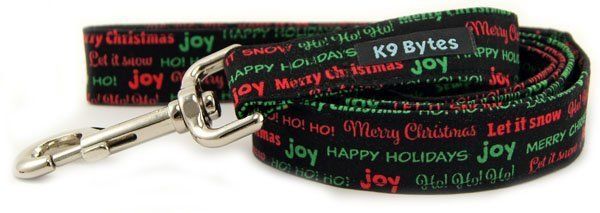 Christmas Joy Words Dog Leash (size: XS)