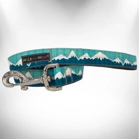 Wintergreen Snowcap Mountain Dog Leash (size: Thin)