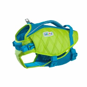 Outward Hound Standley Sport Life Jacket (Color: Green, size: large)