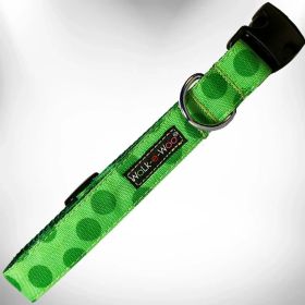 Polka Dot Monotone Colors Green (size: XS)