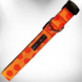 Polka Dot Monotone Colors Orange (size: XS)