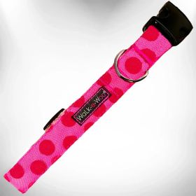 Polka Dot Monotone Colors Pink (size: XS)