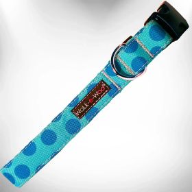 Polka Dot Monotone Colors Turquoise (size: XS)