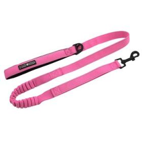Soft Pull Traffic Dog Leash (Color: Candy Pink)