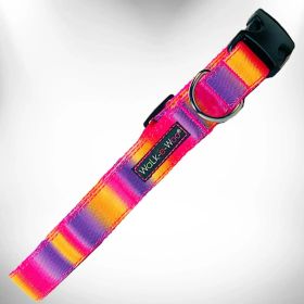 Pink/Purple Tie Dye Collar (size2: xs)